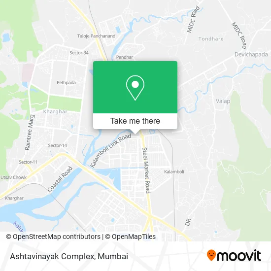 Ashtavinayak Complex map