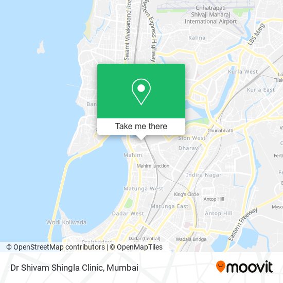 Dr Shivam Shingla Clinic map