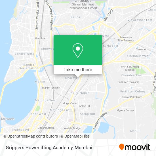 Grippers Powerlifting Academy map