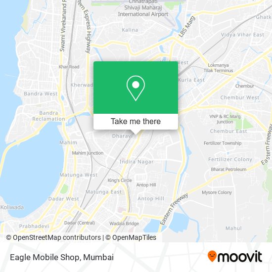 Eagle Mobile Shop map