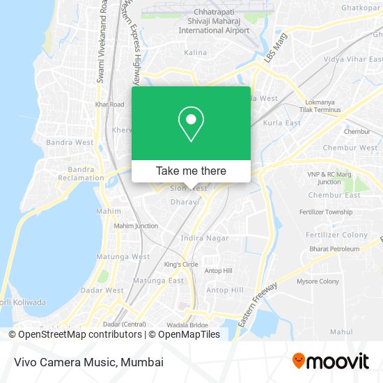 Vivo Camera Music map