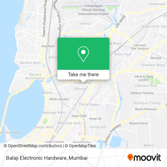 Balaji Electronic Hardware map