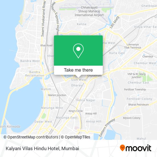 Kalyani Vilas Hindu Hotel map