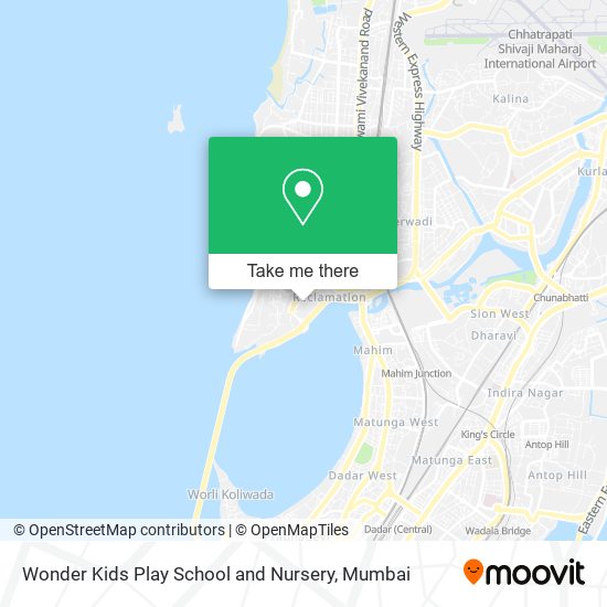 Wonder Kids Play School and Nursery map