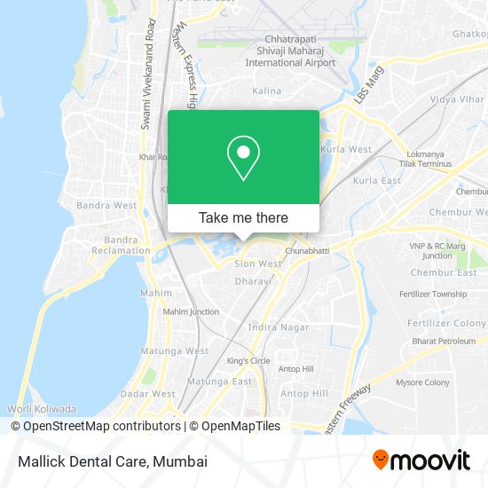 Mallick Dental Care map