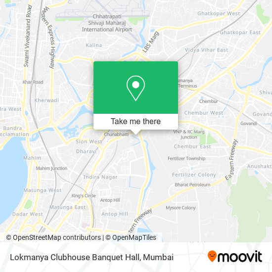 Lokmanya Clubhouse Banquet Hall map