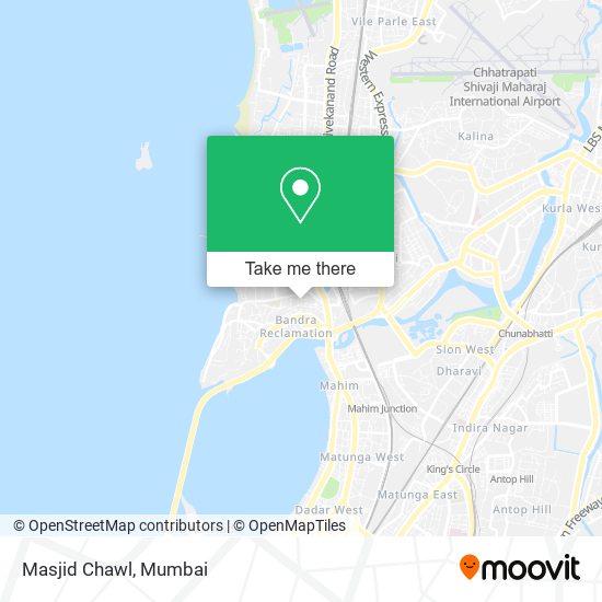 Masjid Chawl map