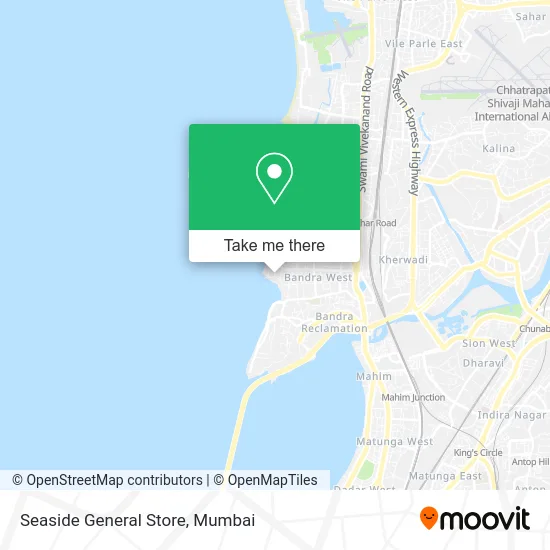 Seaside General Store map