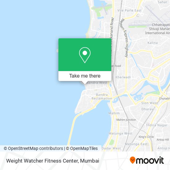 Weight Watcher Fitness Center map