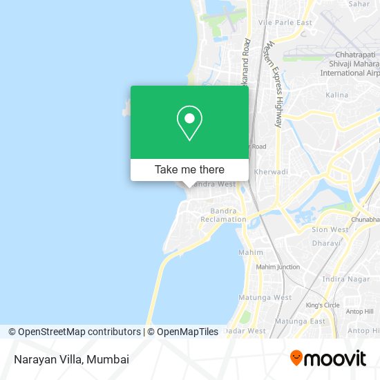 Narayan Villa map