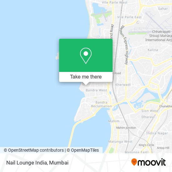 Nail Lounge India map