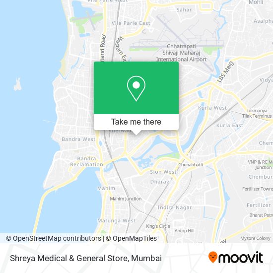 Shreya Medical & General Store map
