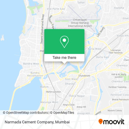 Narmada Cement Company map
