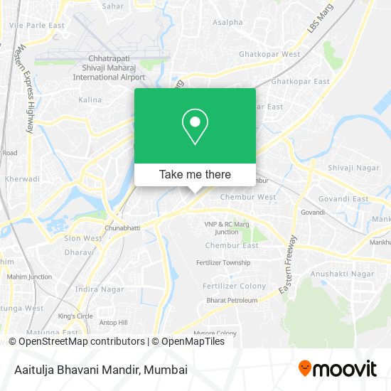 Aaitulja Bhavani Mandir map