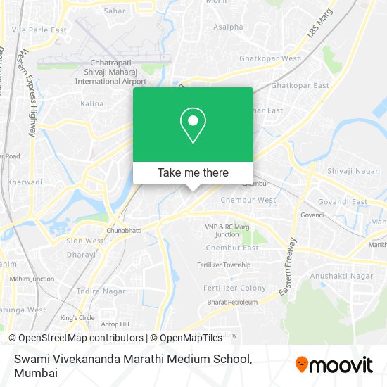 Swami Vivekananda Marathi Medium School map
