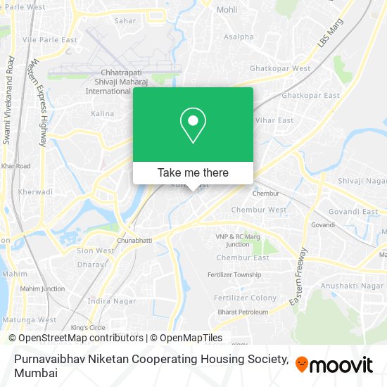 Purnavaibhav Niketan Cooperating Housing Society map