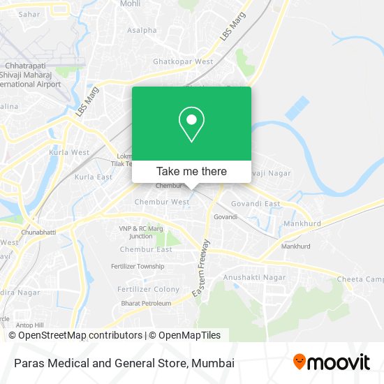 Paras Medical and General Store map