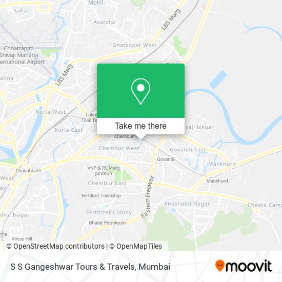 S S Gangeshwar Tours & Travels map