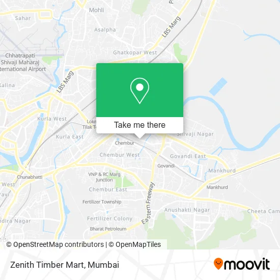 Zenith Timber Mart map