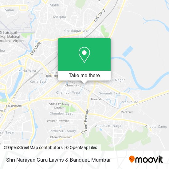 Shri Narayan Guru Lawns & Banquet map