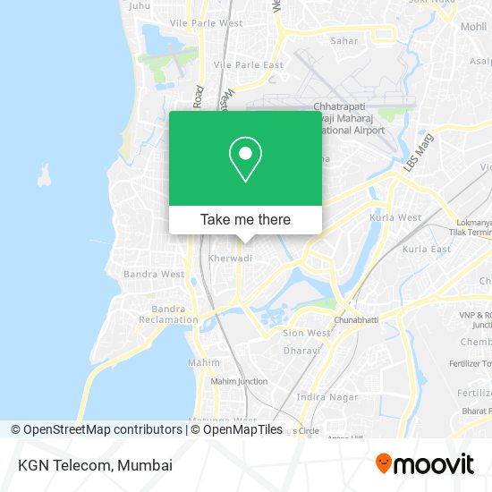 KGN Telecom map