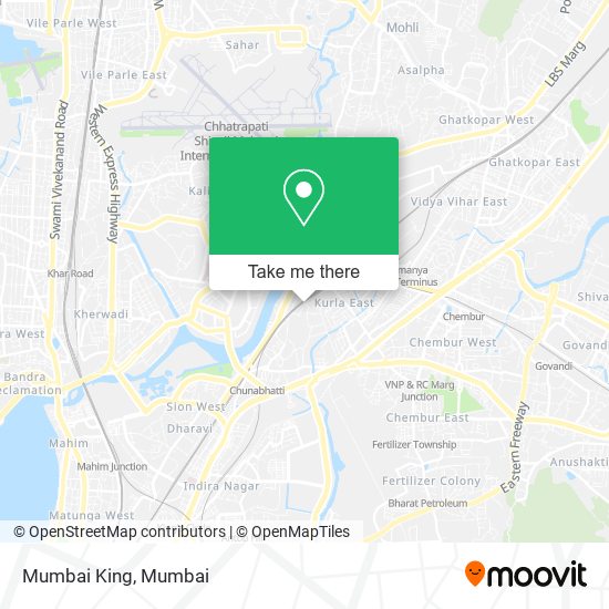 Mumbai King map