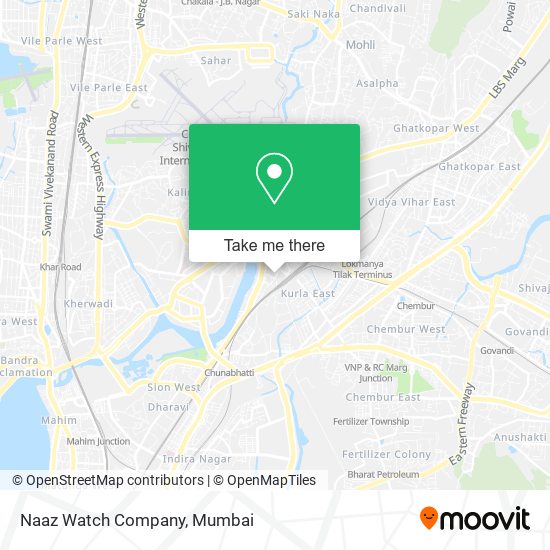 Naaz Watch Company map