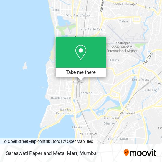 Saraswati Paper and Metal Mart map