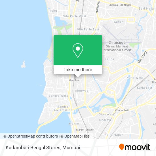 Kadambari Bengal Stores map