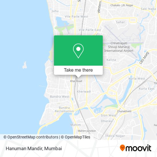 Hanuman Mandir map