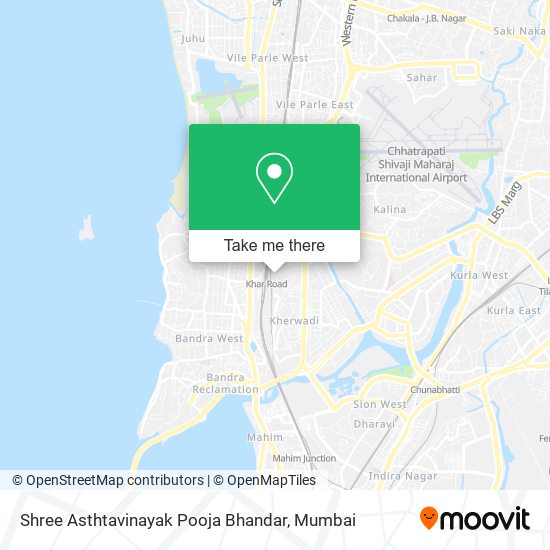 Shree Asthtavinayak Pooja Bhandar map