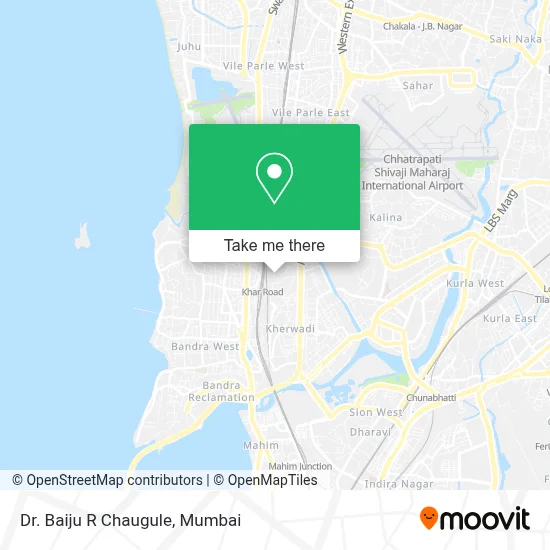 Dr Baiju R Chaugule map