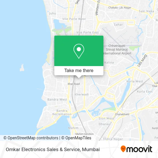 Omkar Electronics Sales & Service map