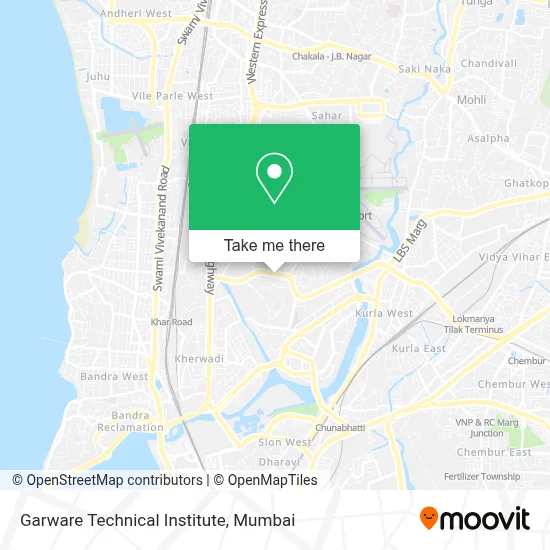 Garware Technical Institute map