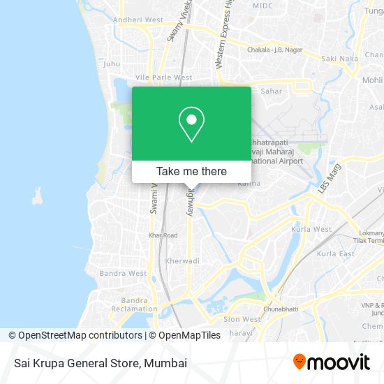 Sai Krupa General Store map