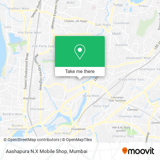 Aashapura N.X Mobile Shop map