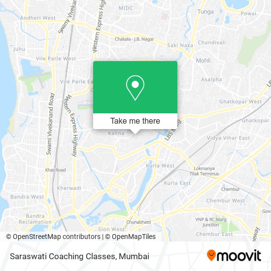 Saraswati Coaching Classes map