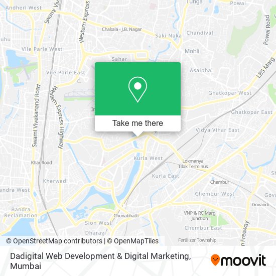 Dadigital Web Development & Digital Marketing map