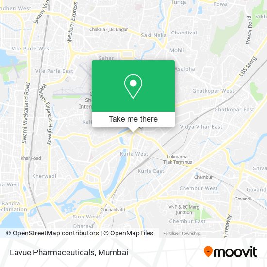 Lavue Pharmaceuticals map