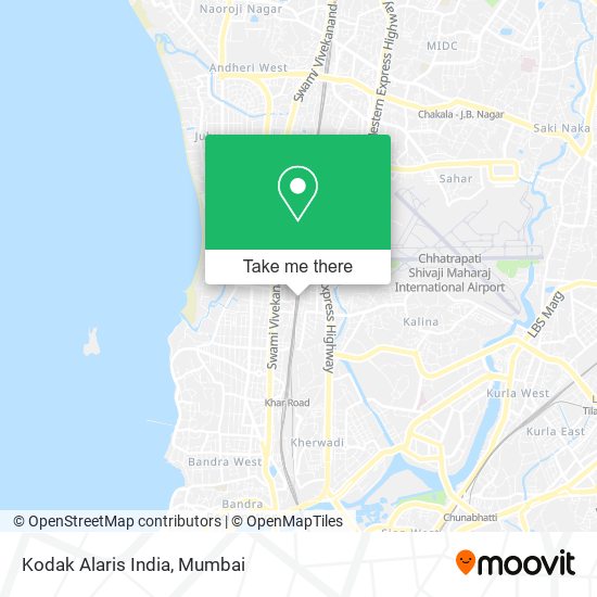 Kodak Alaris India map