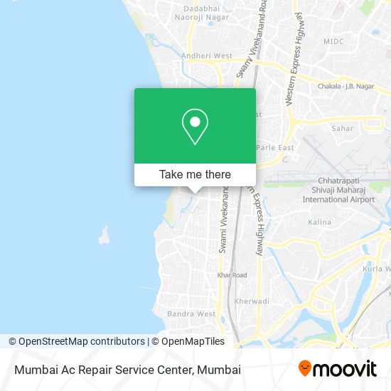 Mumbai Ac Repair Service Center map