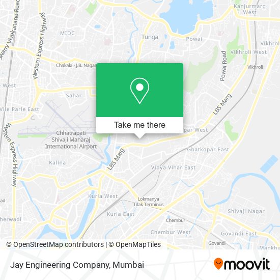 Jay Engineering Company map