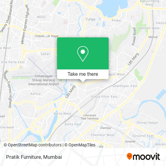 Pratik Furniture map