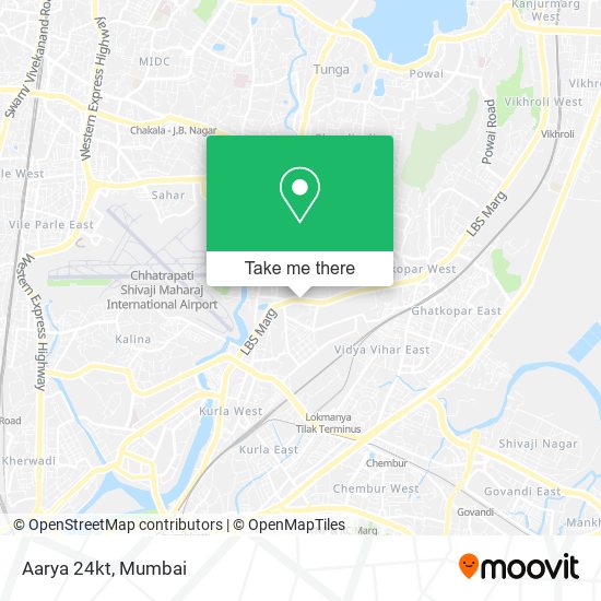 Aarya 24kt map