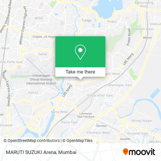 MARUTI SUZUKI Arena map