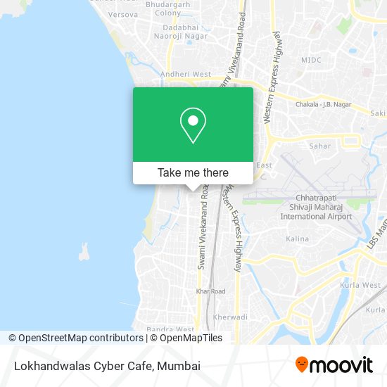 Lokhandwalas Cyber Cafe map