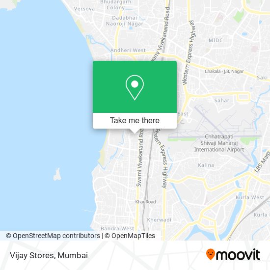 Vijay Stores map