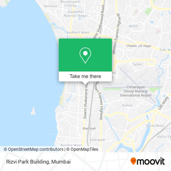 Rizvi Park Building map