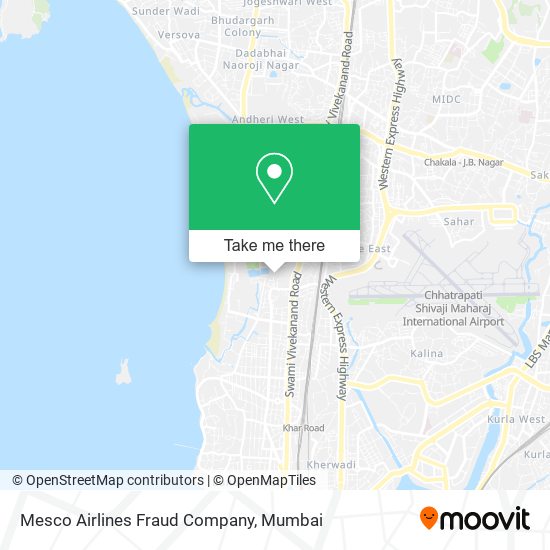 Mesco Airlines Fraud Company map