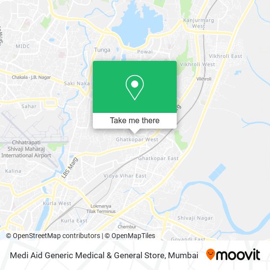 Medi Aid Generic Medical & General Store map